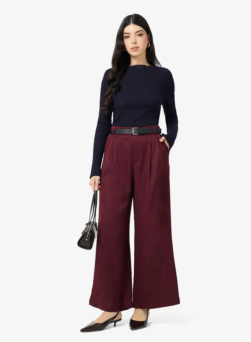Ella  Wide Leg Trousers for Women | Best Price UAE